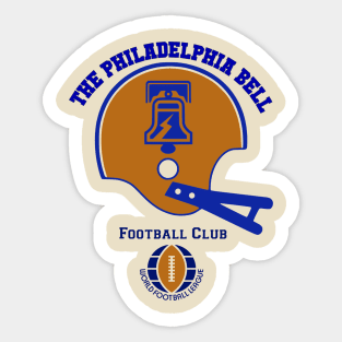 Philadelphia Bell Football Club Sticker